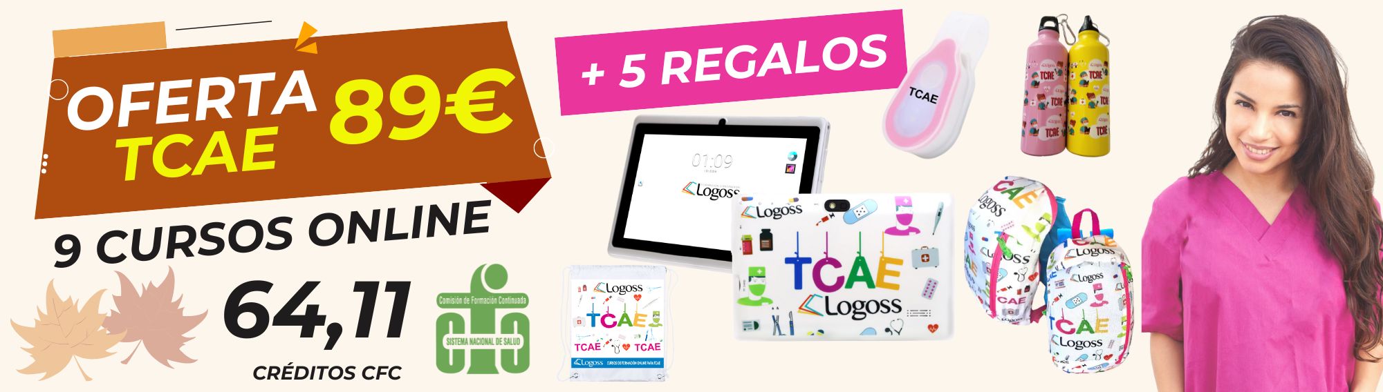 TCAE OFERTA 26 Años OTOÑO 25